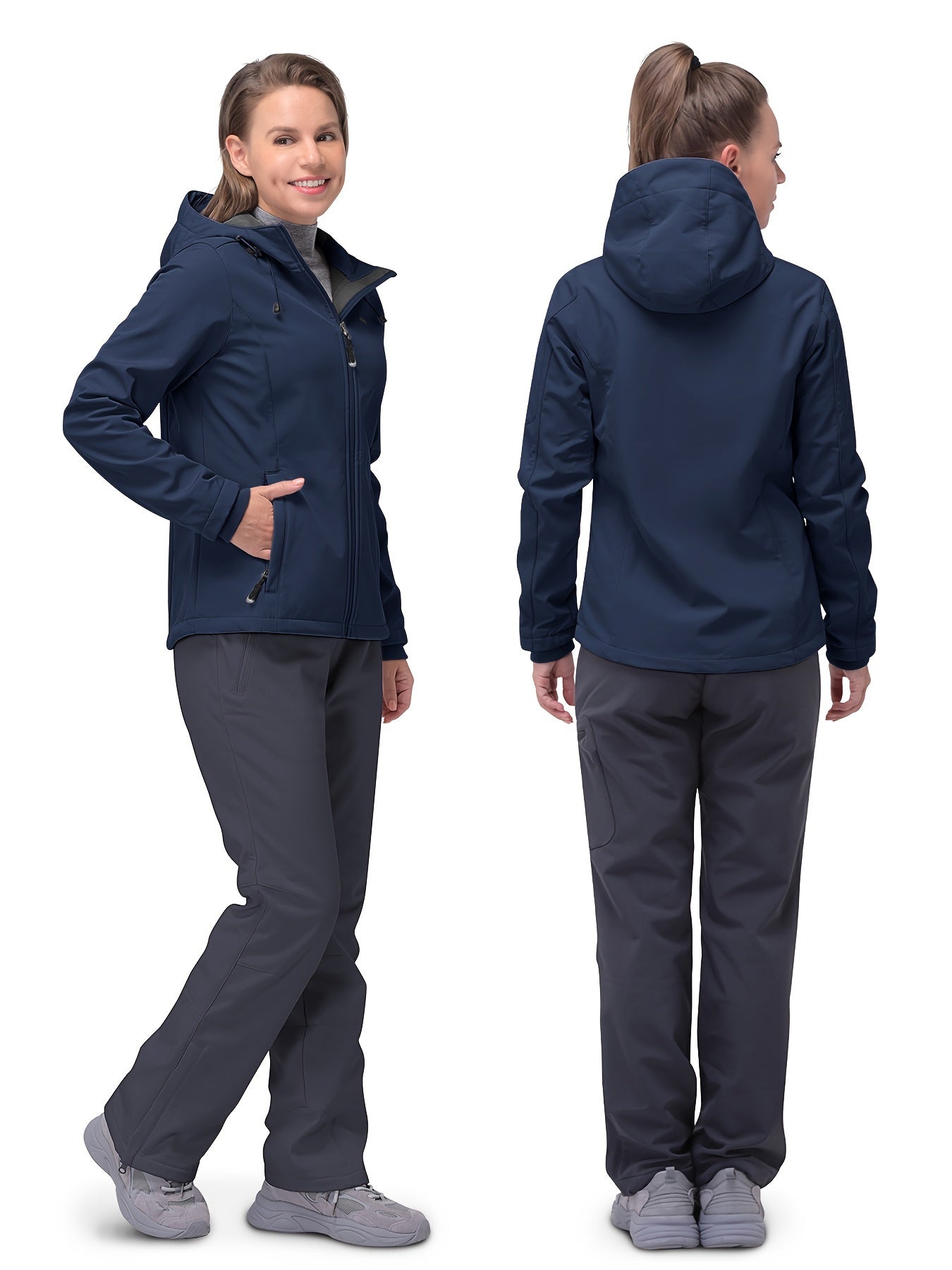 Bria - Water- en winddichte Softshell jas voor Dames