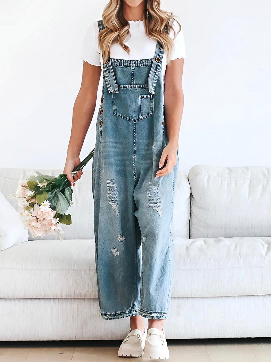 Maj-Britt - Denim jumpsuit