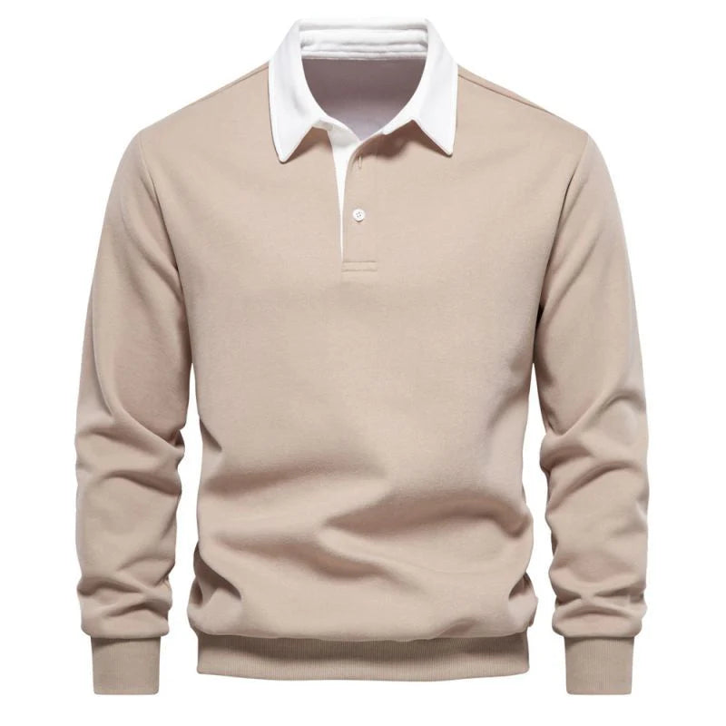 Zack - Premium poloshirt met lange mouwen