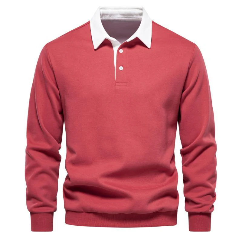 Zack - Premium poloshirt met lange mouwen