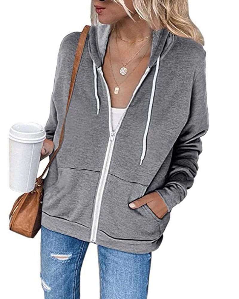 Talyra - Dames Zipped Hoodie