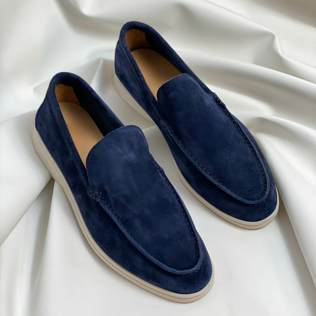 Adam - Vintage Leren Herenloafers