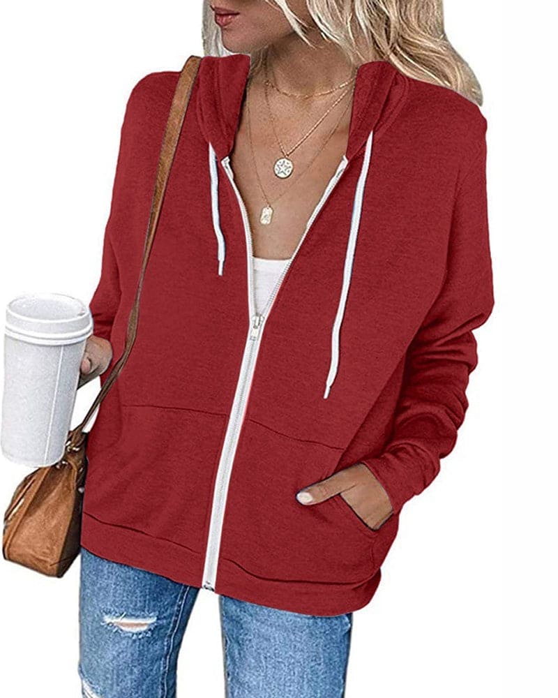 Talyra - Dames Zipped Hoodie