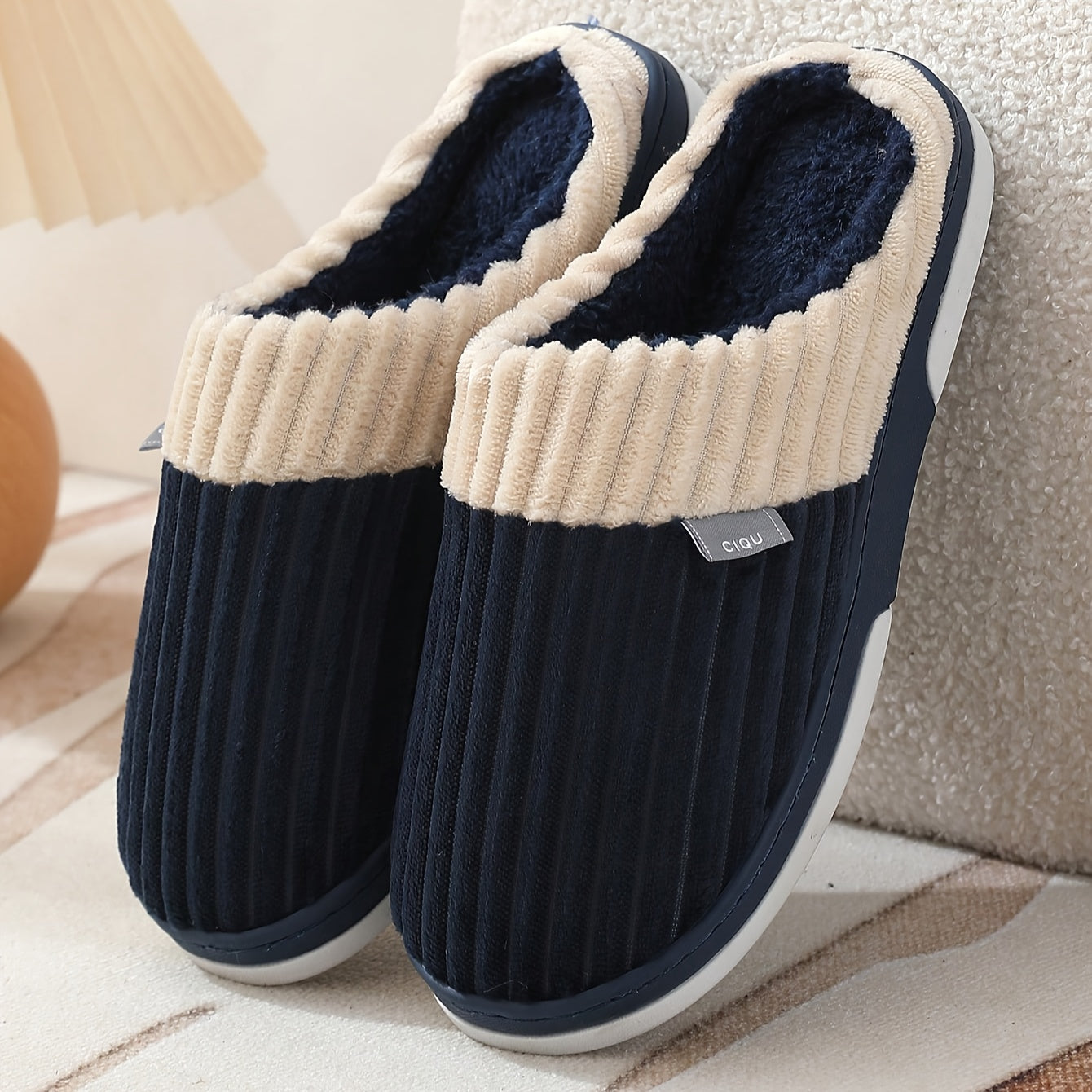 Hannes - Warme, comfortabele slippers voor mannen