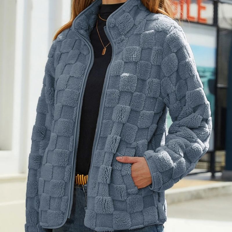 Eleni - Superzachte korte fleece jas