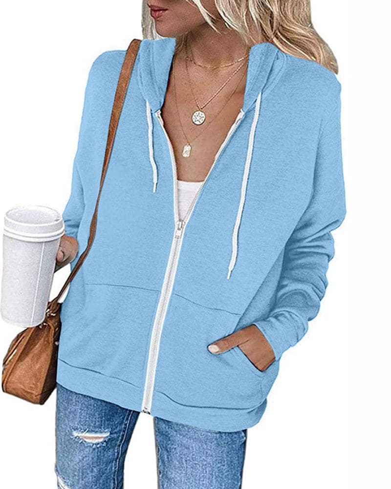 Talyra - Dames Zipped Hoodie