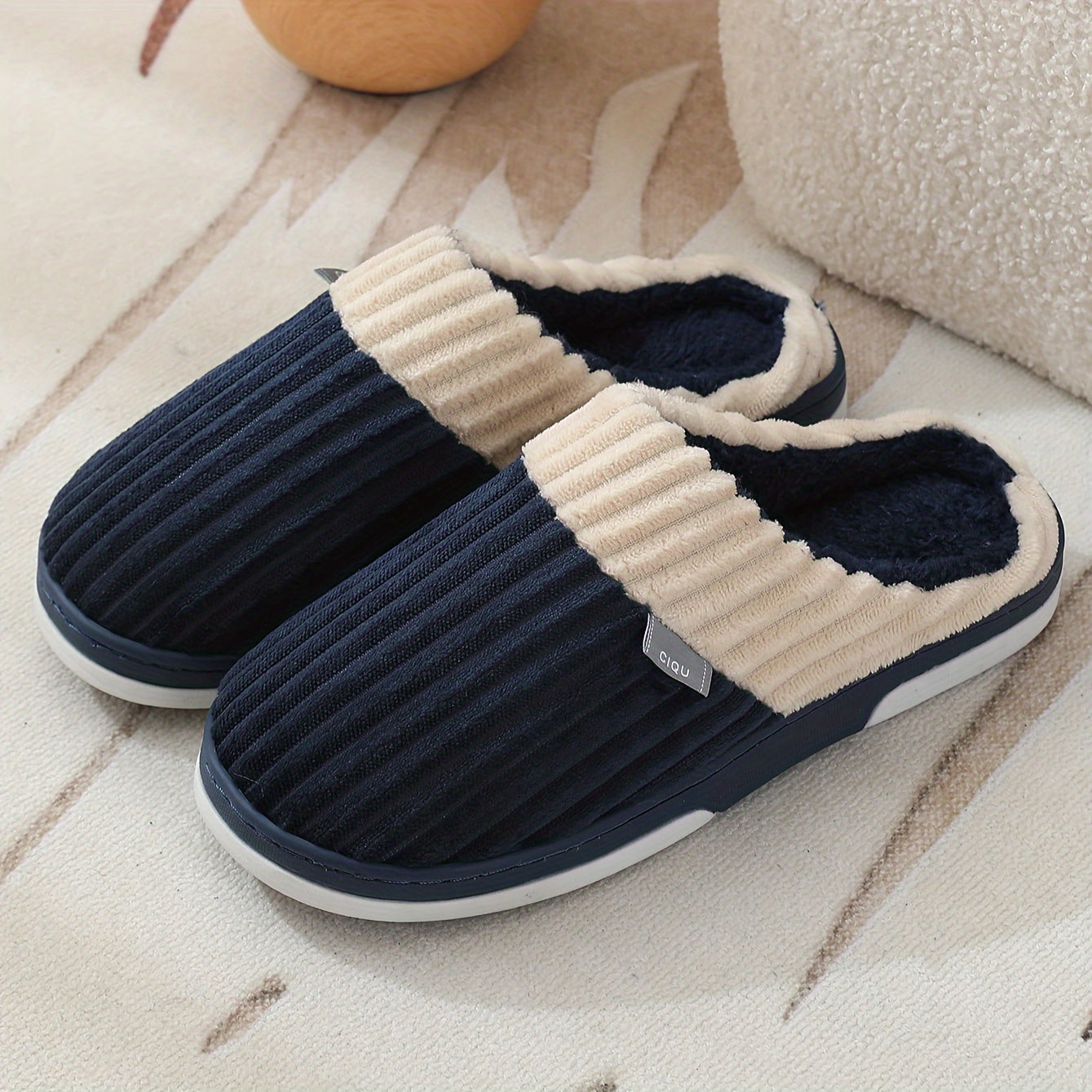 Hannes - Warme, comfortabele slippers voor mannen