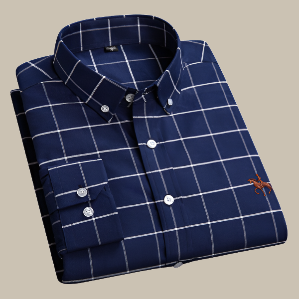 Arlo - Oxford Hemd Casual overhemd met lange mouwen voor heren