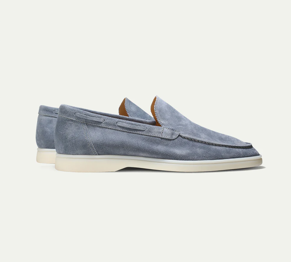 Brady - Comfortabele leren loafers