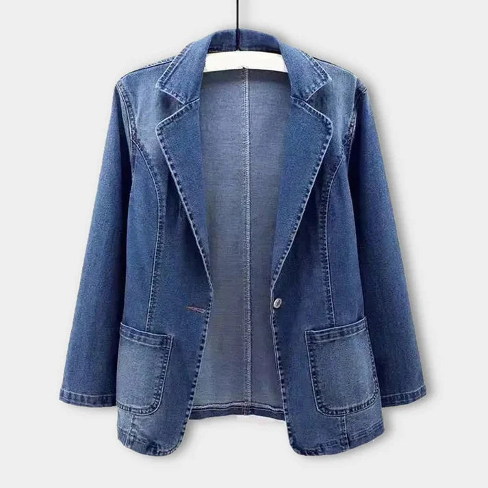 Zinnia – Denim Blazer