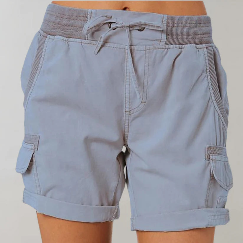 Sarah - Dames shorts met hoge taille