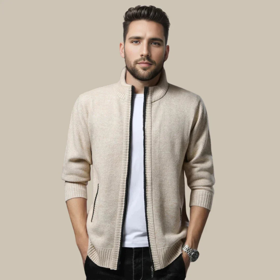 Rainier – Cardigan - Casual vest met ritssluiting