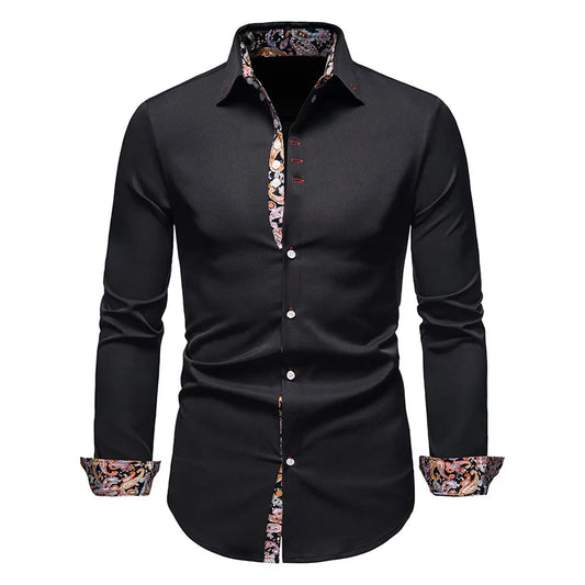 Ronny - Combineer shirts met paisleyprint