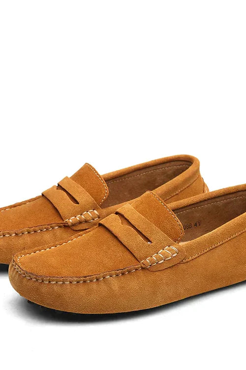 Seth - Suède loafers - Italiaanse stijl