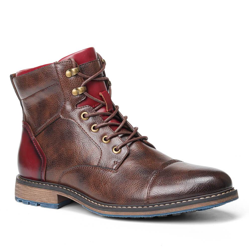 Evan - Oxford Boots Premium hoge leren laarzen voor heren