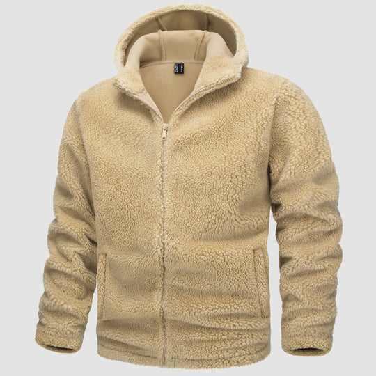 Eladio - Casual teddy winterjas voor mannen