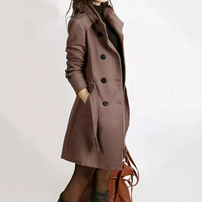 Yulia - Eleganter Trenchcoat voor Dames