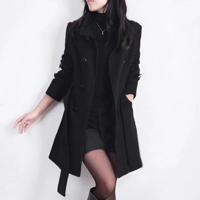 Yulia - Eleganter Trenchcoat voor Dames