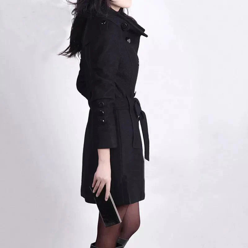 Yulia - Eleganter Trenchcoat voor Dames