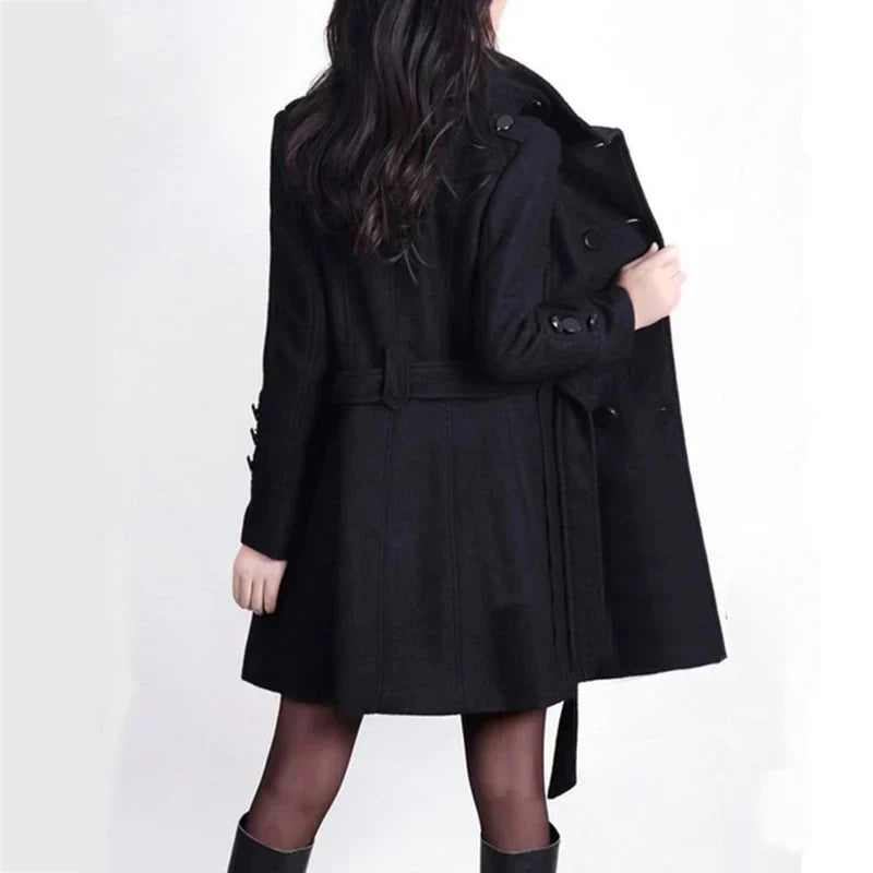 Yulia - Eleganter Trenchcoat voor Dames