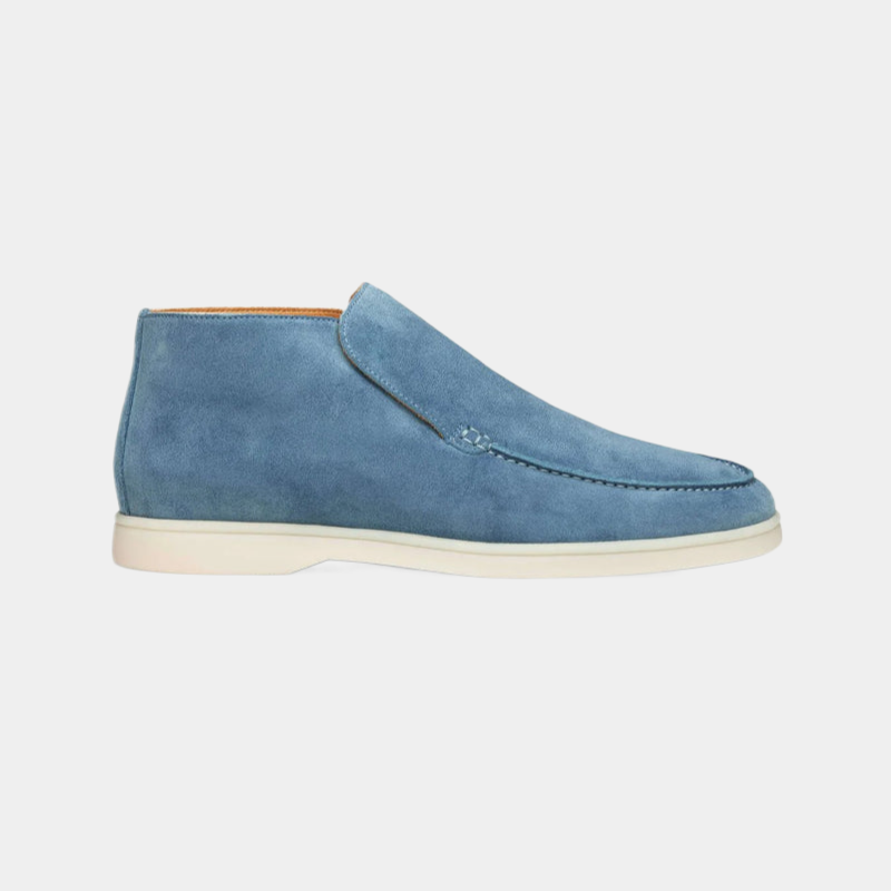 Yvan - Kalfssuède loafers