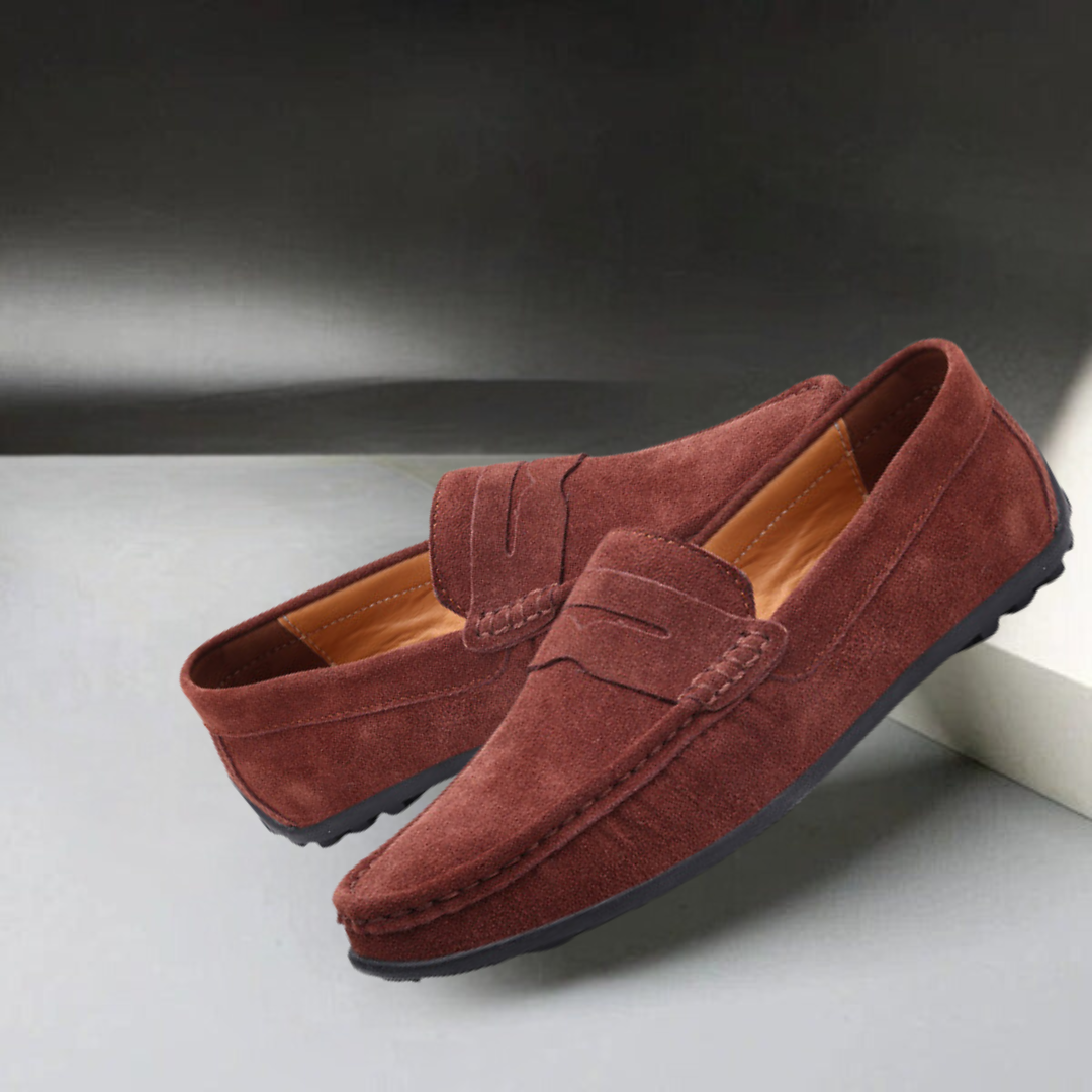 Nestor -  Klassieke suède loafers