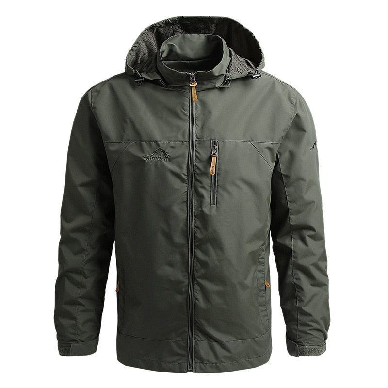 Cadric - Heren Outdoorjas met Capuchon