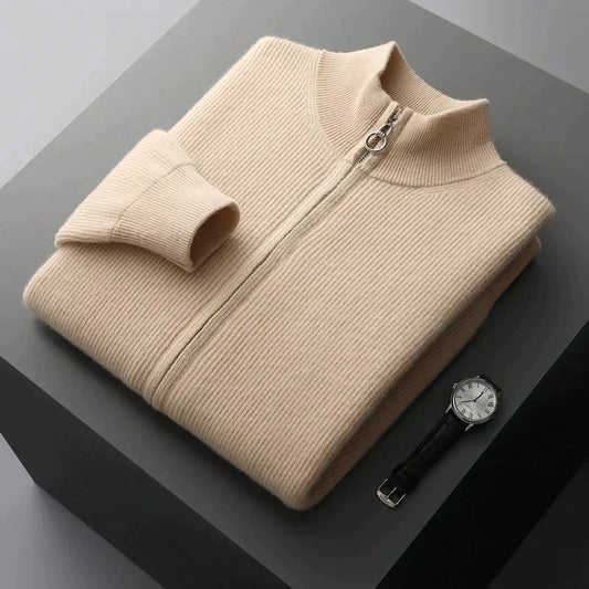 Birk - Knus cashmere herenvest