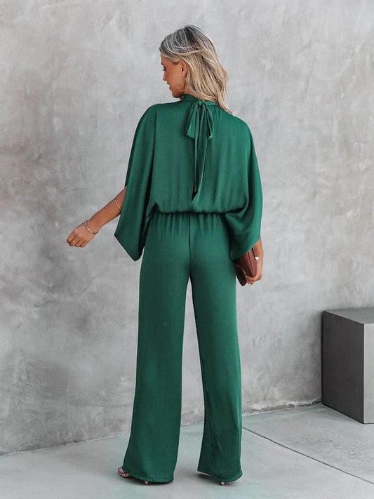 Katya - Elegante groene jumpsuit