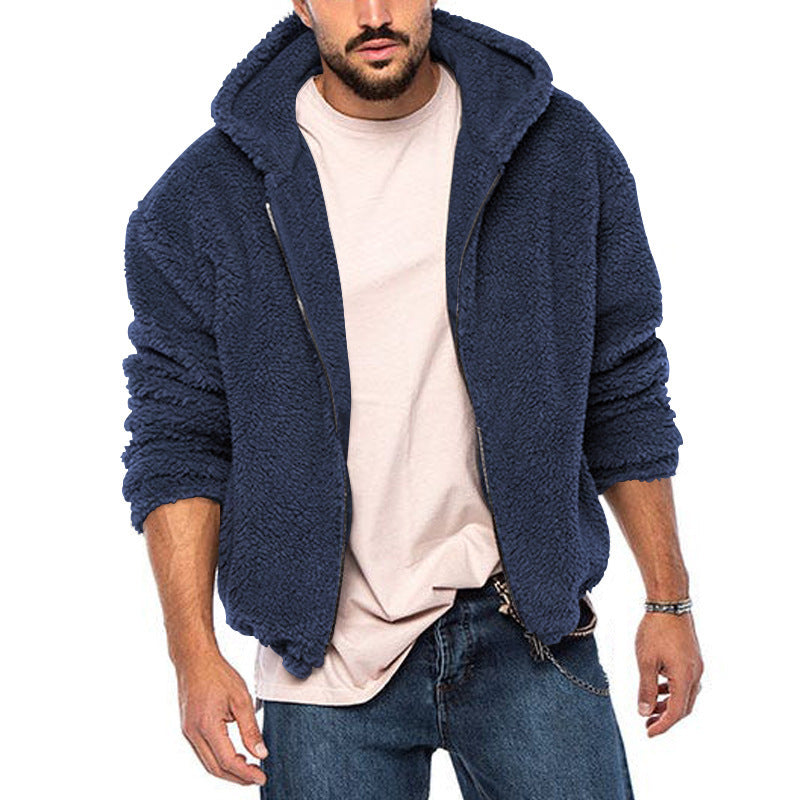 Eladio - Casual teddy winterjas voor mannen