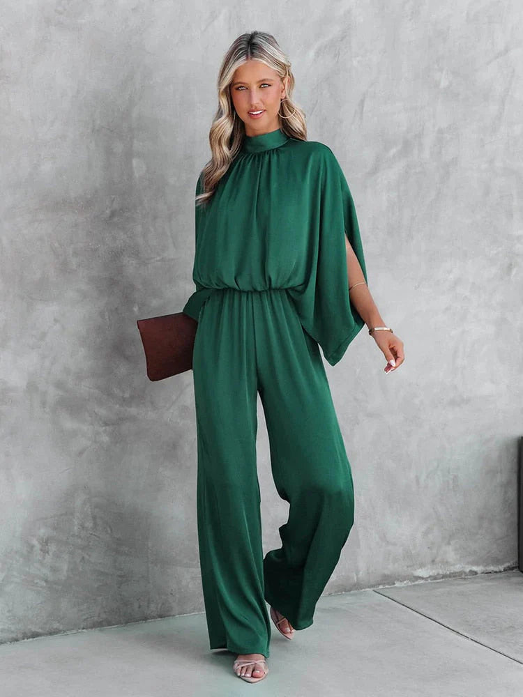 Katya - Elegante groene jumpsuit