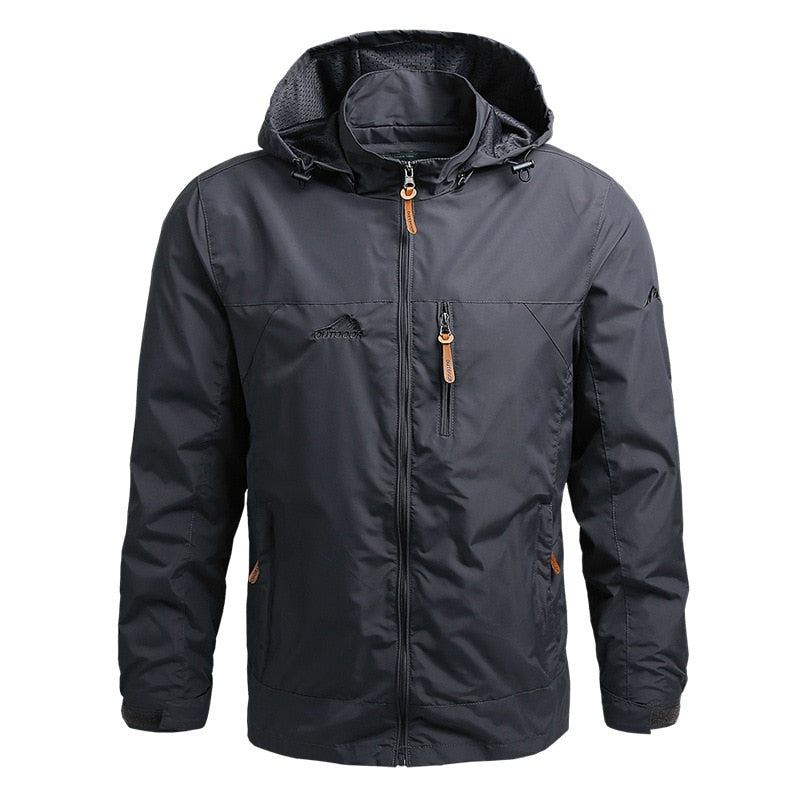 Cadric - Heren Outdoorjas met Capuchon