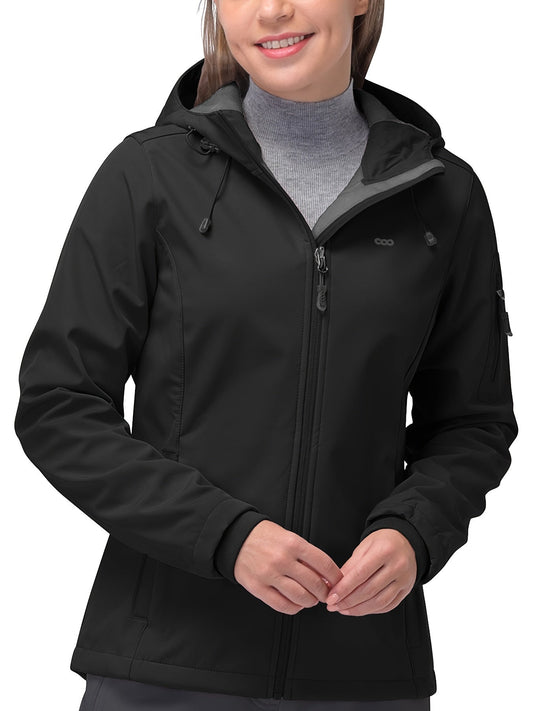 Bria - Water- en winddichte Softshell jas voor Dames