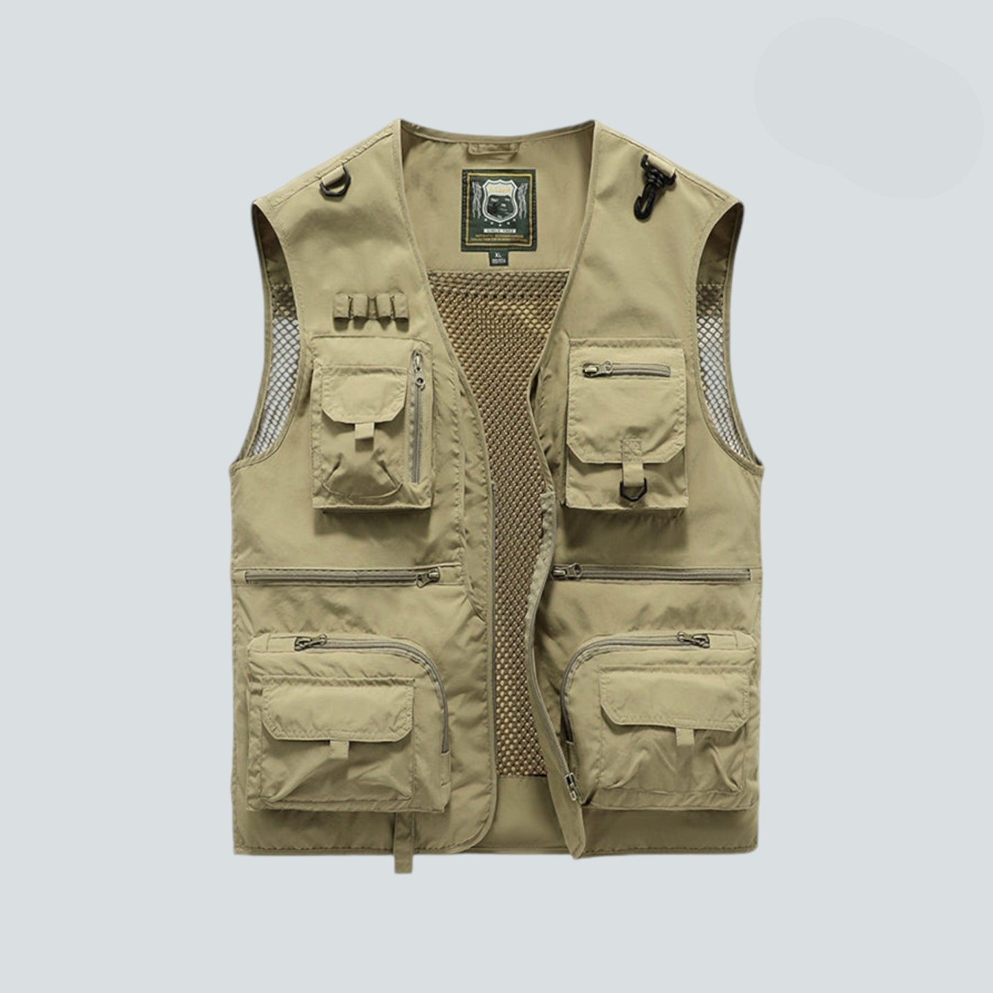 Cassian - Veelzijdige cargo bodywarmer van mesh