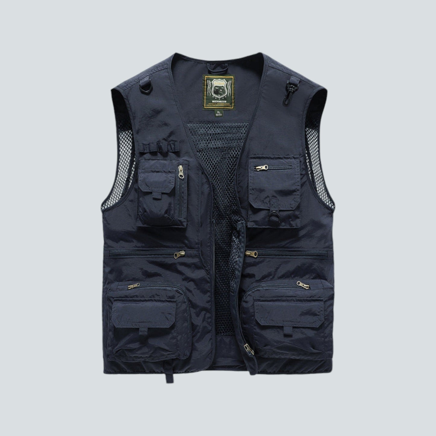 Cassian - Veelzijdige cargo bodywarmer van mesh