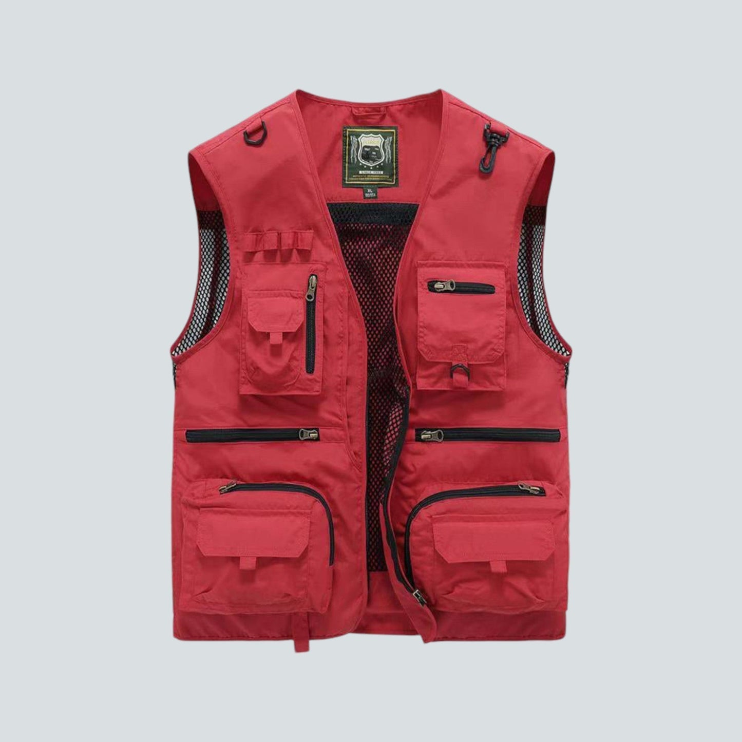 Cassian - Veelzijdige cargo bodywarmer van mesh